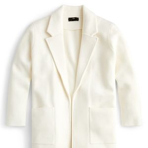 J Crew Sophie open-front sweater-blazer